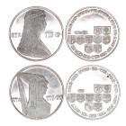 Brixlegger Ausbeute
Set mit 2 Silbermedaillen, ohne Jahr. Maximilian I. - Maria von Burgund
35,34g
stfr
