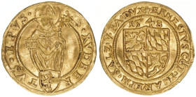 Ernst von Bayern 1540-1554
Erzbistum Salzburg. Dukat, 1548. sehr seltener Jahrgang
Salzburg
3,51g
Zöttl 384, Probszt 349
vz+