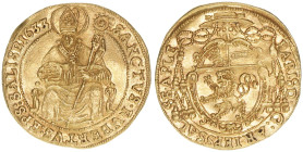 Paris Graf Lodron 1619-1653
Erzbistum Salzburg. Dukat, 1633. Salzburg
3,46g
Zöttl 1348, Probszt 1111
vz+