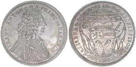 Franz Anton Fürst von Harrach 1709-1727
Erzbistum Salzburg. 1/2 Portraittaler, 1716. mit Medailleurzeichen Stern
Salzburg
14,49g
Zöttl 2436, Probszt 2...