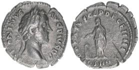 Antoninus Pius 138-161
Römisches Reich - Kaiserzeit. Denar. VOTA SVSCEP DECENNAL III COS IIII
Rom
3,16g
Kampmann 35.125
ss+
