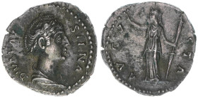 Faustina Maior +141 Gattin des Antoninus Pius
Römisches Reich - Kaiserzeit. Denar. AVGVSTA
Rom
3,52g
Kampmann 36.29
vz-