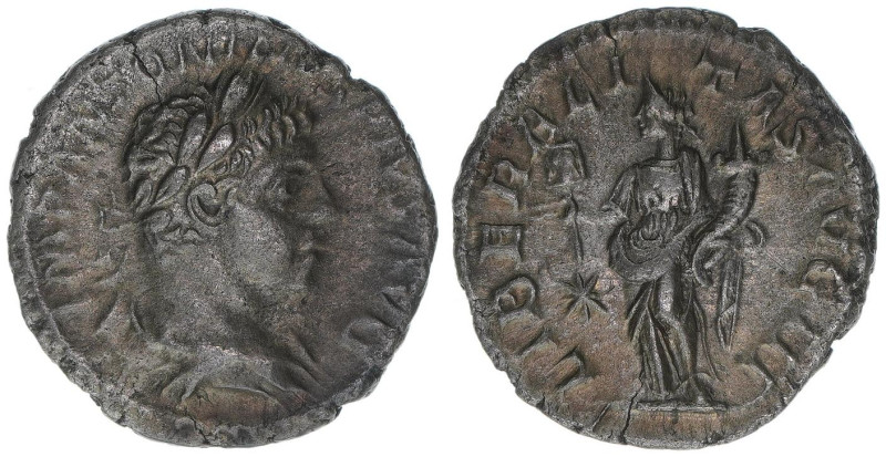 Elagabalus 218-222
Römisches Reich - Kaiserzeit. Denar. LIBERALITAS AVG III
Rom
...