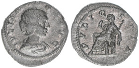 Julia Maesa +226 Großmutter des Elagabalus
Römisches Reich - Kaiserzeit. Denar. PVDICITIA
Rom
3,15g
RIC 268
ss/vz