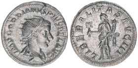 Gordianus III. Pius 238-244
Römisches Reich - Kaiserzeit. Antoninian. LIBERALITAS AVG III
Rom
4,86g
Kampmann 72.21
vz