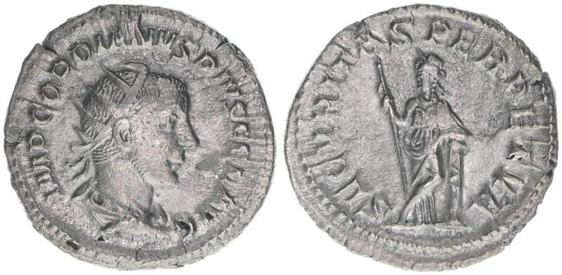 Gordianus III. Pius 238-244
Römisches Reich - Kaiserzeit. Antoninian. SECVRITAS ...