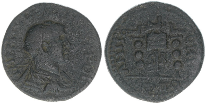 Philippus II. 247-249
Römisches Reich - Kaiserzeit. Bronzemünze 26mm, ohne Jahr....