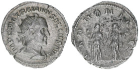 Traianus Decius 249-251
Römisches Reich - Kaiserzeit. Antoninian. PANNONIAE
Rom
4,00g
RIC 5
vz-