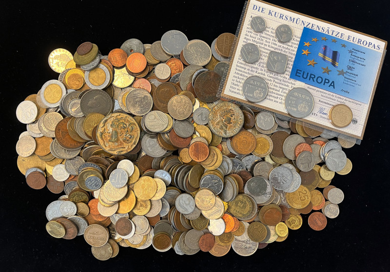 Kiloware
Weltmünzen. Lot 3 Kilogramm. Lot no return - Umtausch ausgeschlossen - ...