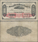 British North Borneo: The British North Borneo Company 1 Dollar 1936, P.28, margin split and lightly stained paper, Condition: F.
 [zzgl. 19 % MwSt.]
