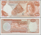 Cayman Islands: Cayman Islands Currency Board 100 Dollars L.1974, P.11 in perfect UNC condition.
 [differenzbesteuert]