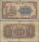 China: Peoples Bank of China, second series 1949, 200 Yuan, P.840, genuine note from an old collection, weak paper with margin split and small holes a...