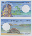 Comoros: Banque Centrale des Comores 2500 Francs ND(1997), P.13 in perfect UNC condition.
 [differenzbesteuert]