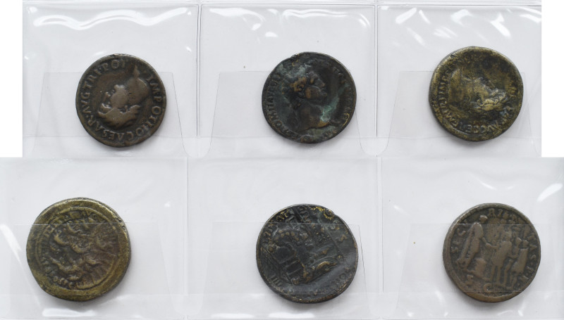 Antike: Nachahmungen Antiker Sesterz Münzen, Lot 3 Stück, dabei: Paduaner Sester...