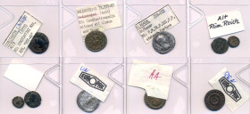 Antike: Kleines Lot mit 5 Münzen, dabei Constantin, Valentinian oder Elagabal.
 [differenzbesteuert]