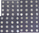 Alle Welt: Auf 3 edle Holzkassetten verteilte Sammlung von 102 kleinster Goldmünzen der Welt. Dabei ½ Gramm, 1/25 OZ, 1/20 OZ sogar 1/10 OZ gesichtet....