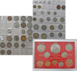 Alle Welt: Kleiner Restposten mit Münzen aus aller Welt, darunter auch bisschen Silber.
 [differenzbesteuert]