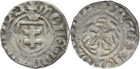 Altdeutschland und RDR bis 1800: Regensburg,Bistum: Pfennig o. J., Adler/Kreuz, 0,63 g, sehr schön.
 [differenzbesteuert]