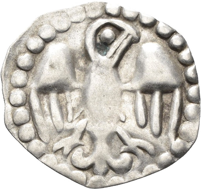Altdeutschland und RDR bis 1800: Rottweil, Anonym 1230 - 1250: Brakteat, 0,32 g,...