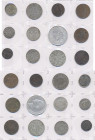 Württemberg: Kleines Lot 13 Stück, dabei ½ Kreuzer 1837, 3 x 1 Kreuzer, 2 x 3 Kreuzer und 2 x 6 Kreuzer 1841-1861, ½ Gulden 1849 sowie ¼ Kreuzer und 3...