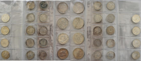 Umlaufmünzen 2 Mark bis 5 Mark: Hübsches Lot mit 14 x 2 Reichsmark sowie 4 x 5 Reichsmark. Teilweise überdurchschnittlich erhalten.
 [zzgl. 7 % Impor...