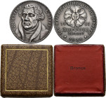 Medaillen Deutschland - Personen: Luther, Martin, Silbermedaille 1933 von Karl Goetz auf den 450. Geburtstag des Reformators Martin Luther. Brustbild ...