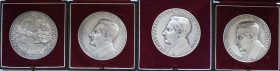 Medaillen Deutschland - Personen: Merck, Heinrich Emanuel (1794 - 1855, Darmstadt): Silbermedaille o.J., unsigniert (von H. Jobst / Poellath) für 40 J...