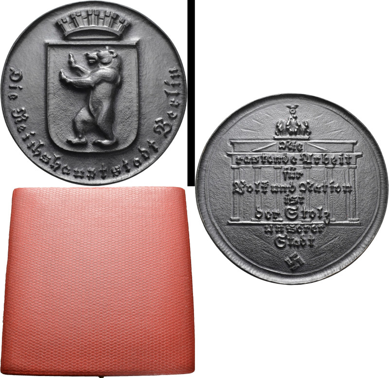 Medaillen Deutschland - Geographisch: Berlin: Bronzegussmedaille o. J., Prämienm...