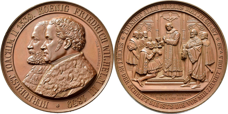 Medaillen Deutschland - Geographisch: Brandenburg-Preußen, Friedrich Wilhelm III...