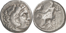 Imperio Macedonio. Alejandro IV (323-310/309 a.C.). Magnesia ad Maeandrum. Dracma. (S. 6730 var, de Alejandro III) (CNG. III, 944f). Acuñada bajo los ...