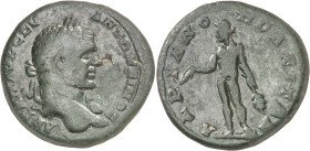 s/d. Caracalla. Tracia. Adrianopolis. AE 26. (S.GIC. 2482) (BMC. III, falta). 12,18 g. MBC-.