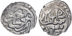 Imperio Otomano. (AH 886). Mehmet II (2º reinado). 1 akçe. (S.Album 1308.5). 0,74 g. MBC.