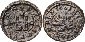 1602. Felipe III. Segovia. 2 maravedís. (AC. 184). 1,23 g. MBC.