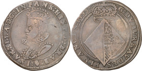 1599. Alberto e Isabel. Amberes. Jetón. (D. 3464) (V.Q. 13758). Proclamación de Brabante. 4,24 g. MBC-.
