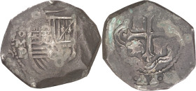(1636-1665). Felipe IV. México. P. 4 reales. (AC. tipo 275). 14,04 g. BC-.