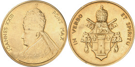 Vaticano. Juan XXIII (1958-1963). Oro. 5,69 g. Ø23 mm. EBC.