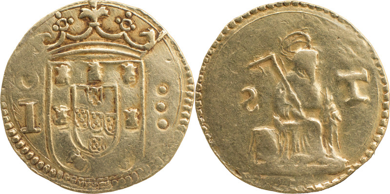 Portuguese India 
 D. Jo&atilde;o III (1521-1557) 
 Pardau de S. Tom&eacute; (36...