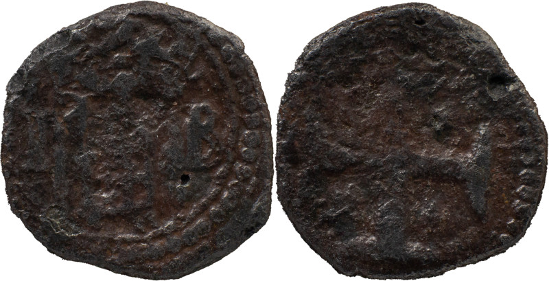 Portuguese India 
 D. Filipe II (1598-1621) 
 Bazaruco AE, Dam&atilde;o - Ba&cce...