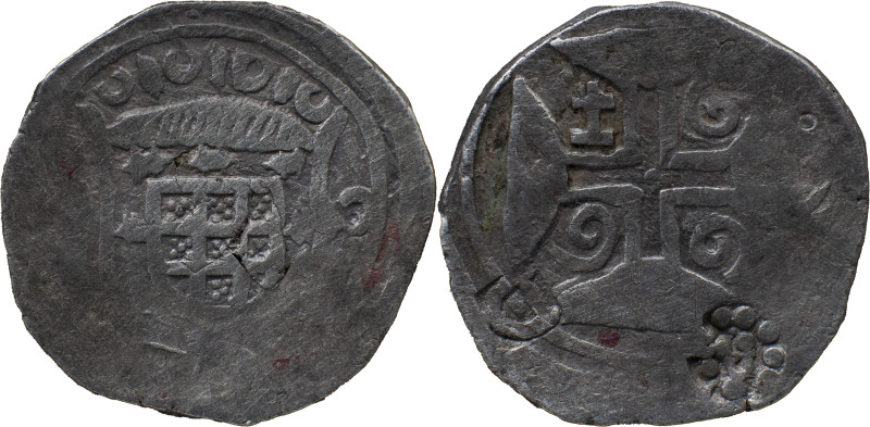 Portuguese India
D. Pedro II (1683-1706) 
Xerafim (300 Reis) 1699 Ag Diu
with tr...