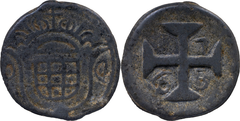 Portuguese India
D. José I (1750-1777) 
 20 Bazarucos 1765 Tutenaga Diu - Invert...
