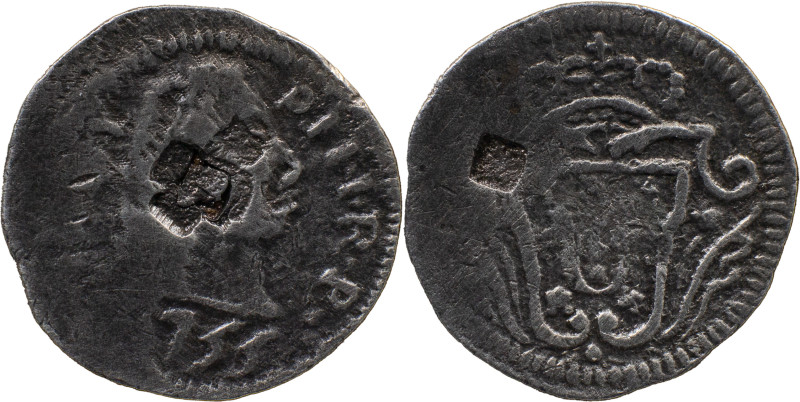 Portuguese India
D. José I (1750-1777)
 1/2 Pardau (150 Reis) 1755 AR Goa 
 A: (...