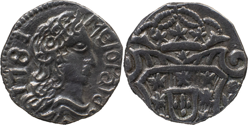Portuguese India
D. José I (1750-1777)
 1/2 Pardau (150 Reis) 1781 Ag Goa 
 A: 1...