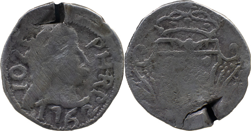 Portuguese India
D. José I (1750-1777)
 Pardau (300 Reis) 1762 Ag Goa, missing t...