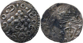 Portuguese India 
 D. Maria I (1786-1799) 
 150 Reis (1/2 Pardau) 1806 Ag, Diu 
 A: Shield 
 R: 150 /DIO/ 1806 
 AG: 31.01 - 1.85g, Very Fine