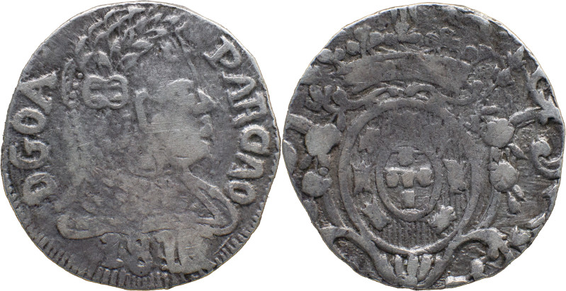 Portuguese India 
 D. João P.R. (1799-1816)
 Pardau (300 Reis) 1810/08 Ag Goa 
 ...