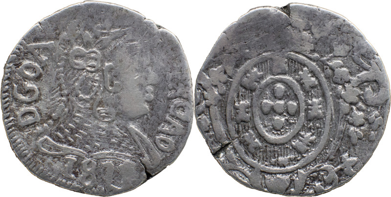 Portuguese India 
 D. João P.R. (1799-1816)
 Pardau (300 Reis) 1811/09 Ag Goa 
 ...