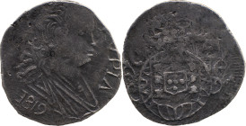 Portuguese India 
 D. João VI (1816-1826) 
 Rupia (600 Reis) 1819 Ag Goa 
 A: GOA RVPIA / 1819 
 R: Shield 
 AG: 14.?? N/C 10.79g, Very Fine