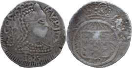 Portuguese India 
 D. João VI (1816-1826) 
 Rupia (600 Reis) 1826 Ag Goa 
 A: GOA RVPIA /1826 
 R: Shield 
 AG: 32.12 - 10.88g, Very Fine