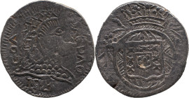 Portuguese India 
 D. Pedro IV (1826-1828) 
 Pardau (300 Reis) 1827 Ag Goa 
 A: GOA PARDAO 1827 
 R: Shield 
 AG: 07.01 - 5.36g, Very Fine