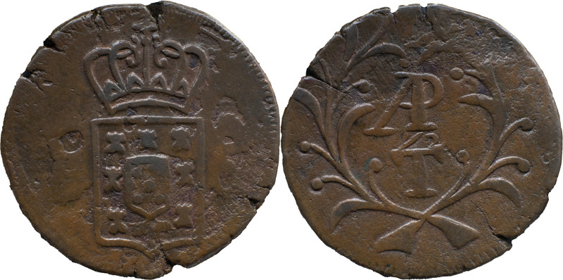 Portuguese India 
 D. Miguel I (1828-1834) 
 1/2 Tanga (30 Reis) N/D AE, Goa 
 A...